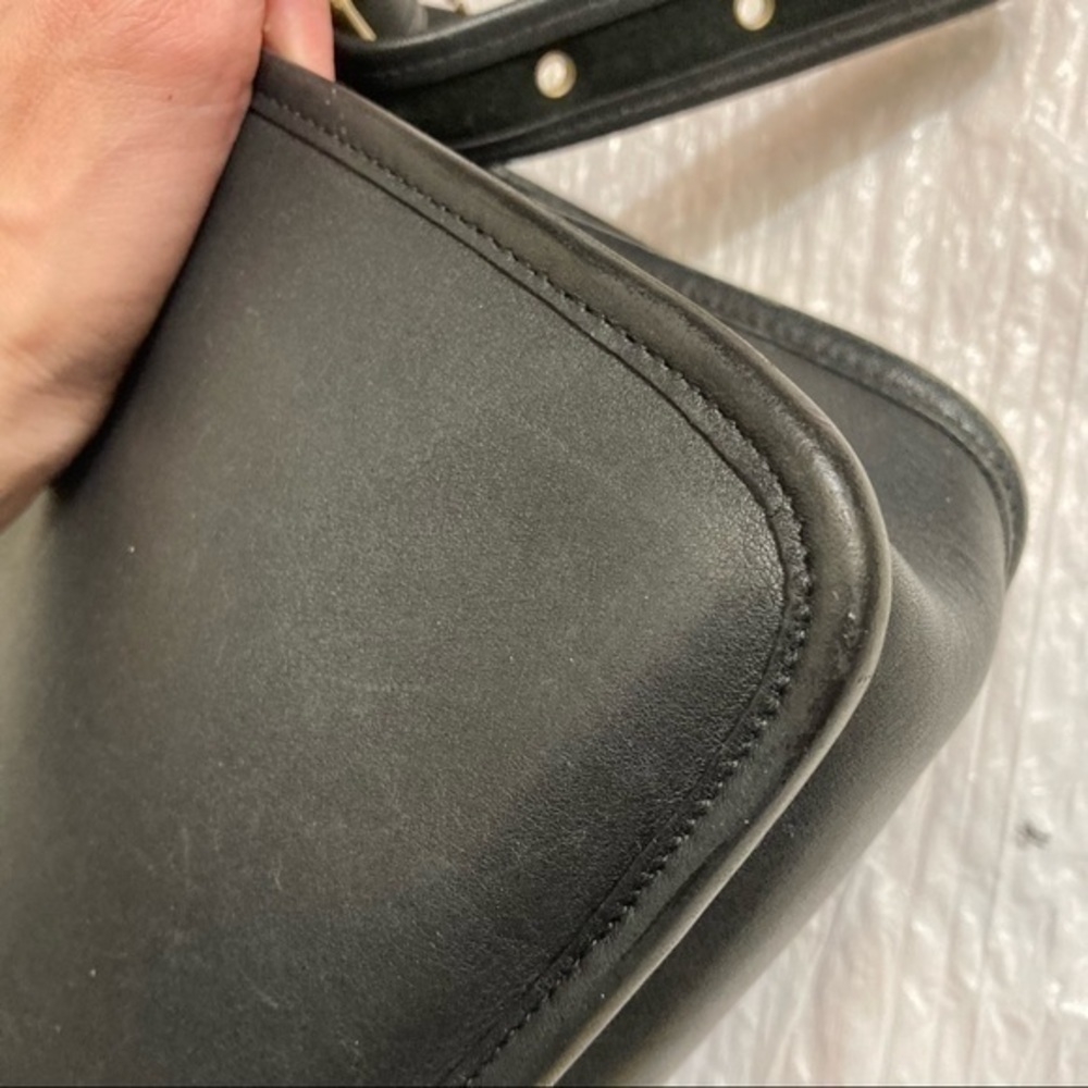 Coach 9061 vintage black leather rambler bag - Picture 8 of 16
